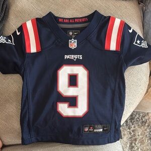 Nike Kids Patriots Navy Blue Jersey